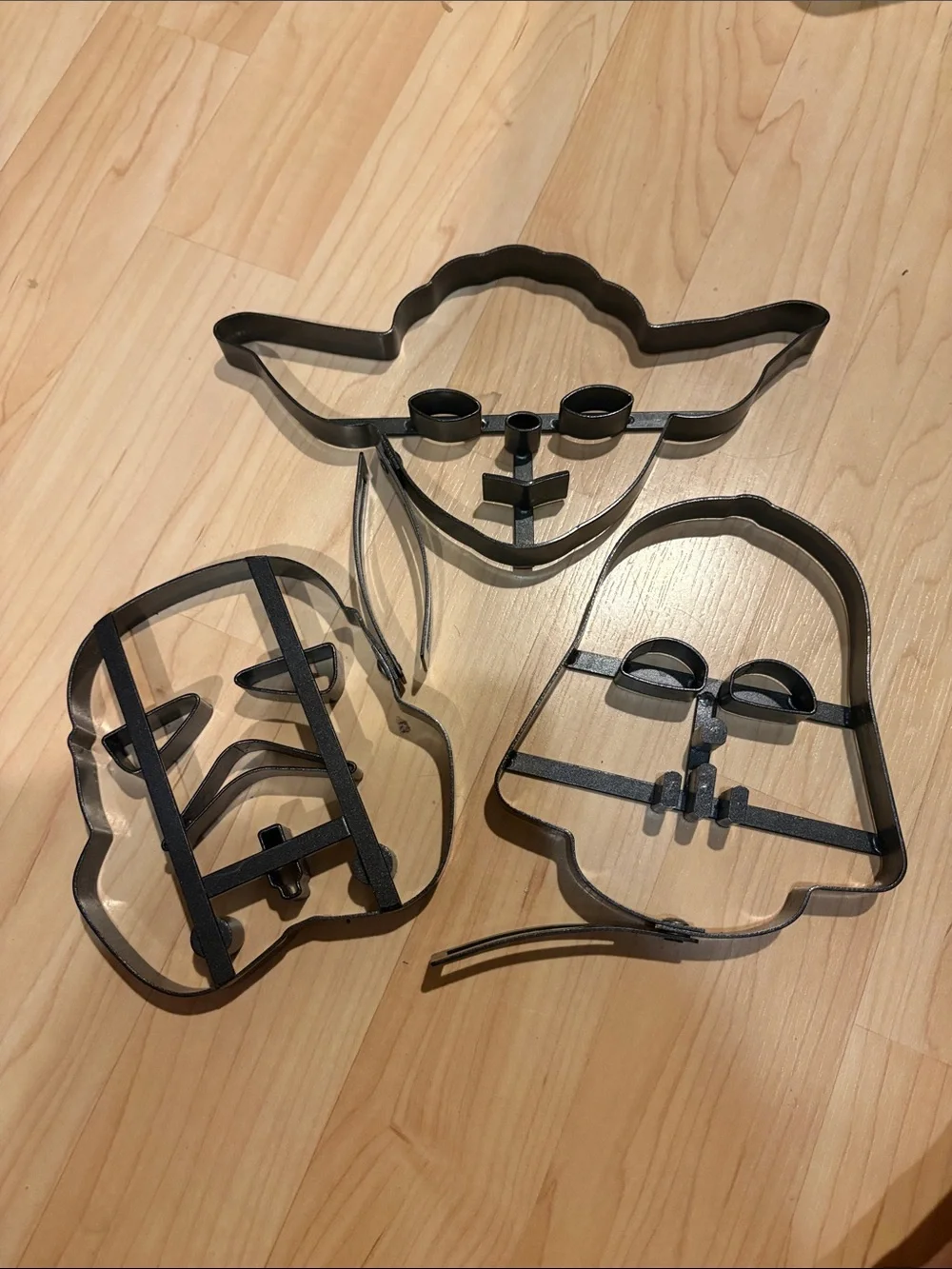 Star Wars Character Pancake Molds- Set of 3 (Black)